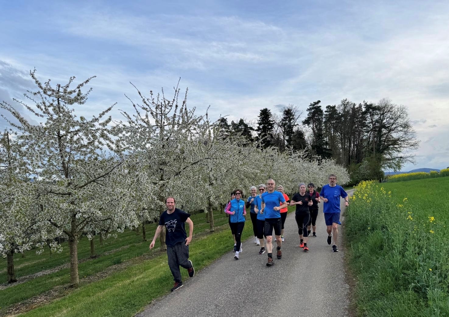 lauftreff sissach joggen fruehling